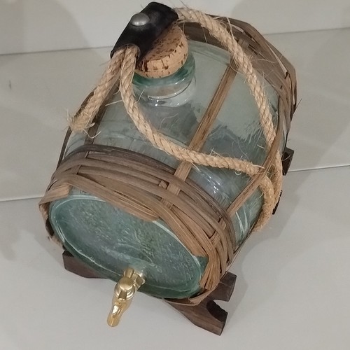 Piccola botte vetro vintage - piccola,