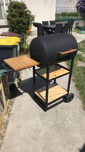 Barbecue carbonella nero - barbecue, con