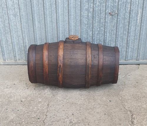 Botte legno antica 65x35x28 - botte,
