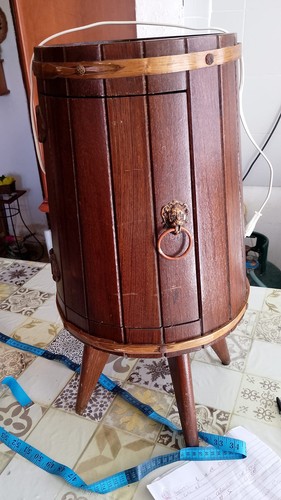Botte legno con piedi - botte,