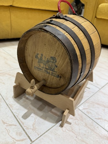 Botte legno con rubinetto 5 - in,